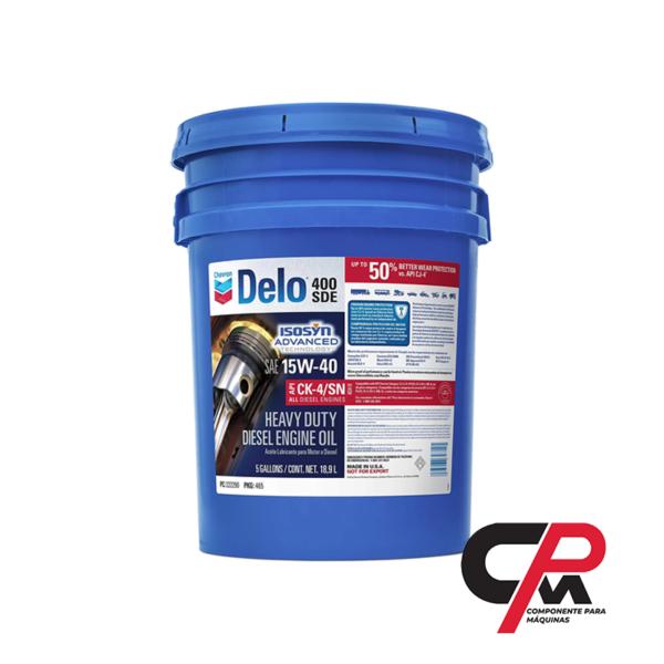 CUBETA ACEITE DE MOTOR, MARCA CHEVRON